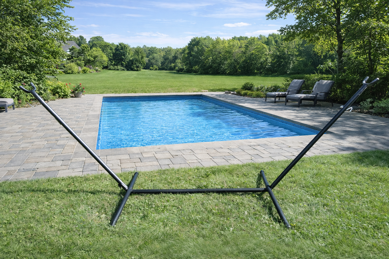 Universal Hammock Stand for Non Spreader Bar Hammocks