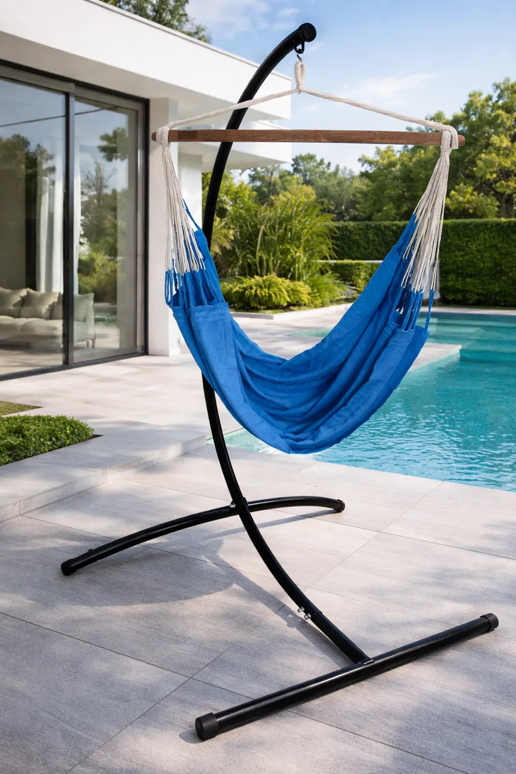 Colombian Hammock Chair with Universal Chair Stand