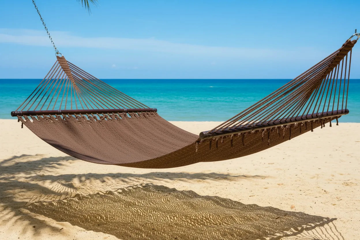 Polyester Rope Hammock - Soft-Woven Deluxe