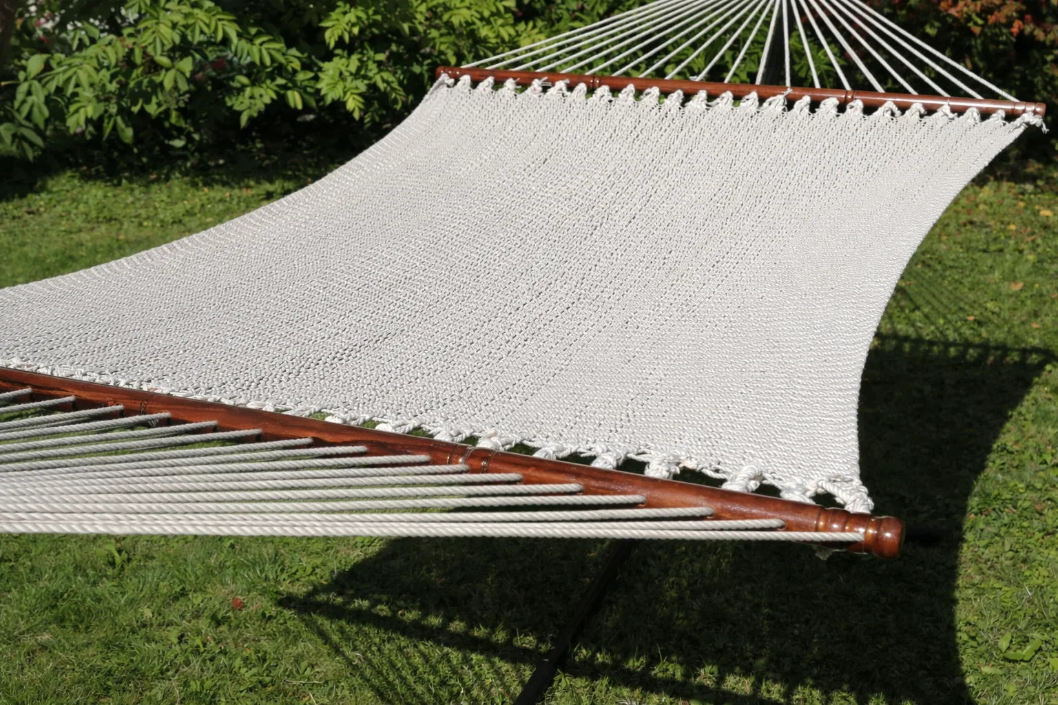 Polyester Rope Hammock - Soft-Woven Deluxe