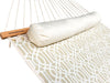 Deluxe Quilted Hammock with 3-Beam Stand