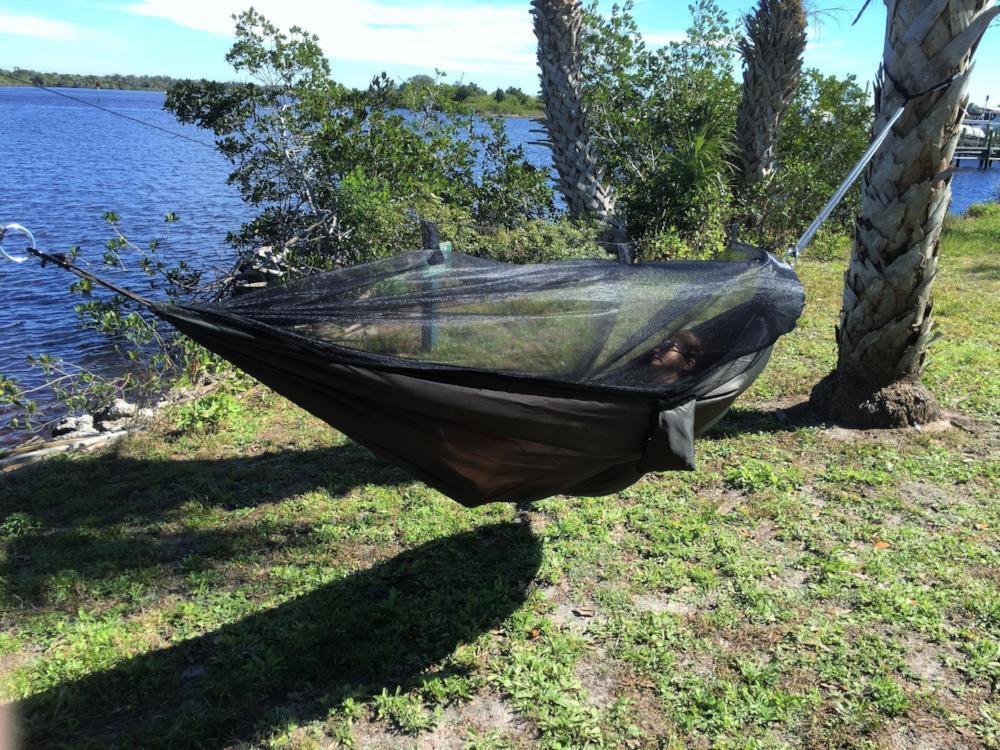 Hammock Universe Hammocks dark-green Mosquito Net Hammock Nylon 210T Ripstop