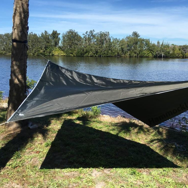 Hammock Universe Hammock Accessories Hammock Rain Fly - Dark Green Hammock Rain Fly - 70D Oxford Polyester - RipStop
