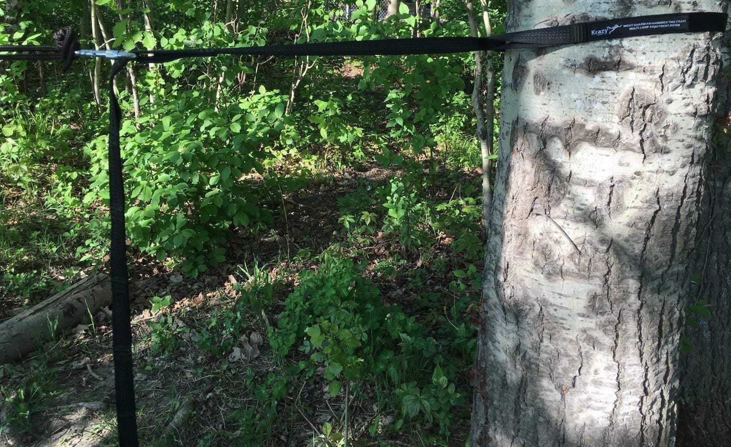 Hammock Universe Hammock Accessories black-green Hammock Tree Straps - 21 Multi-Loop Adjustment System