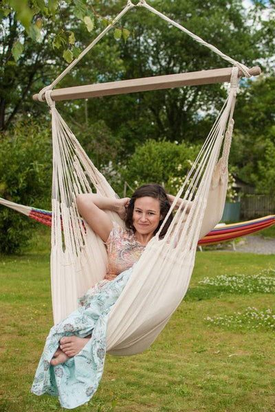 Colombian Hammock Chair with Universal Chair Stand - Hammock Universe Canada