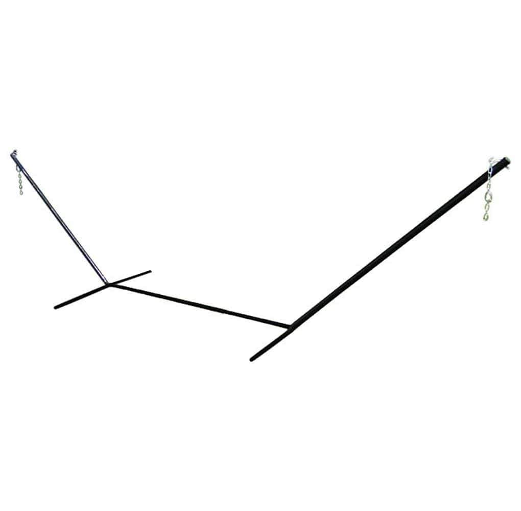 Hammock Universe Hammocks Olefin Double Quilted Hammock with Matching Pillow with 3-Beam Stand