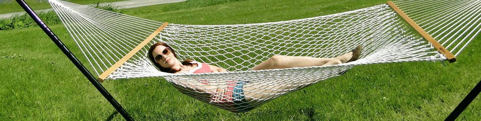 Rope hammock 2025 and stand