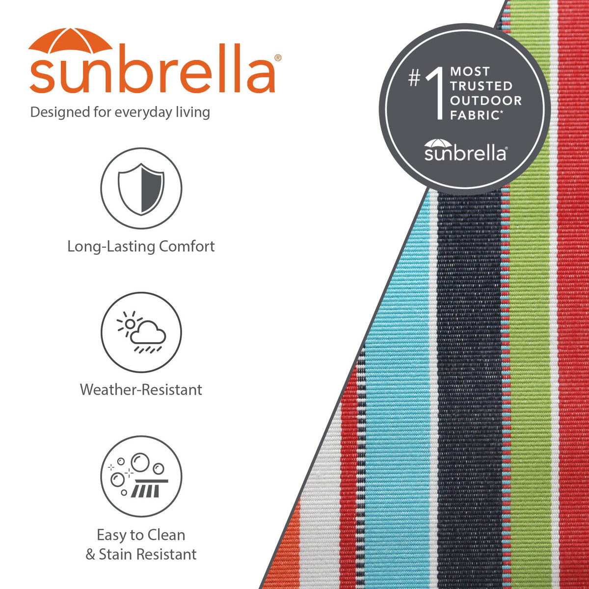 Sunbrella® Quilted Spreader Bar Hammock