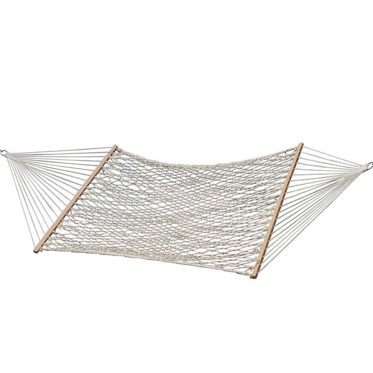Cotton Rope Spreader Bar Hammock - Natural