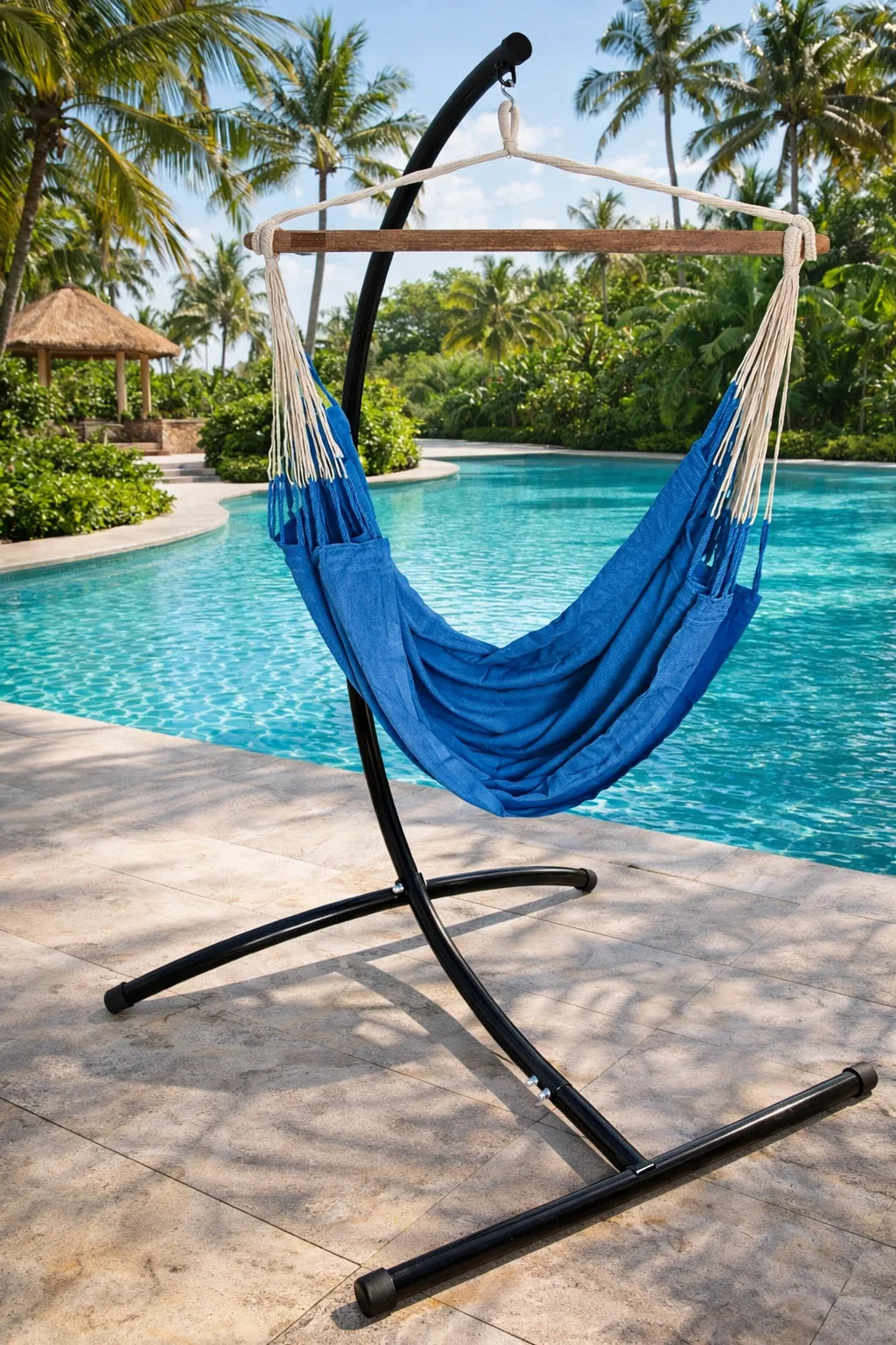 Colombian Hammock Chair with Universal Chair Stand