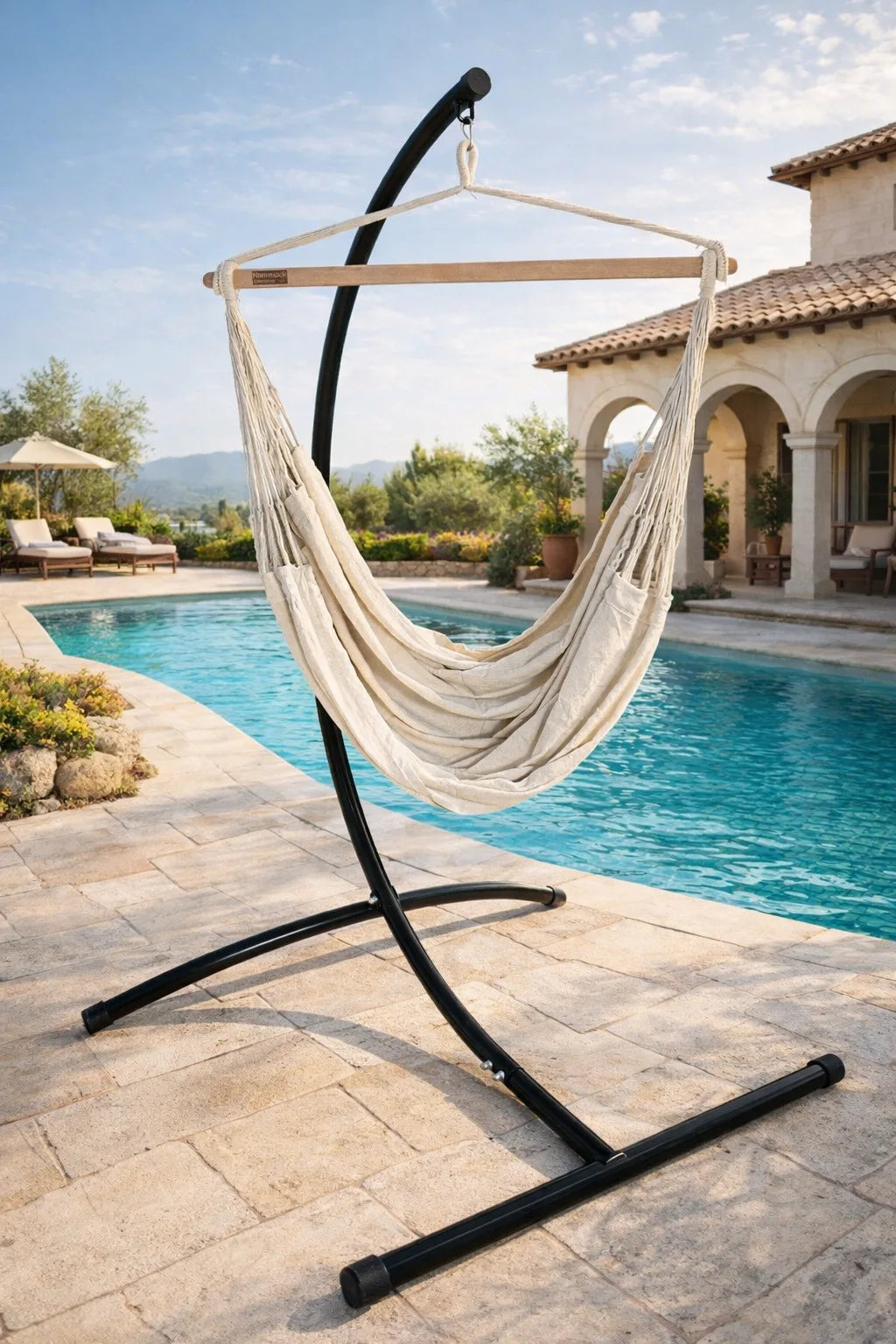 Colombian Hammock Chair with Universal Chair Stand