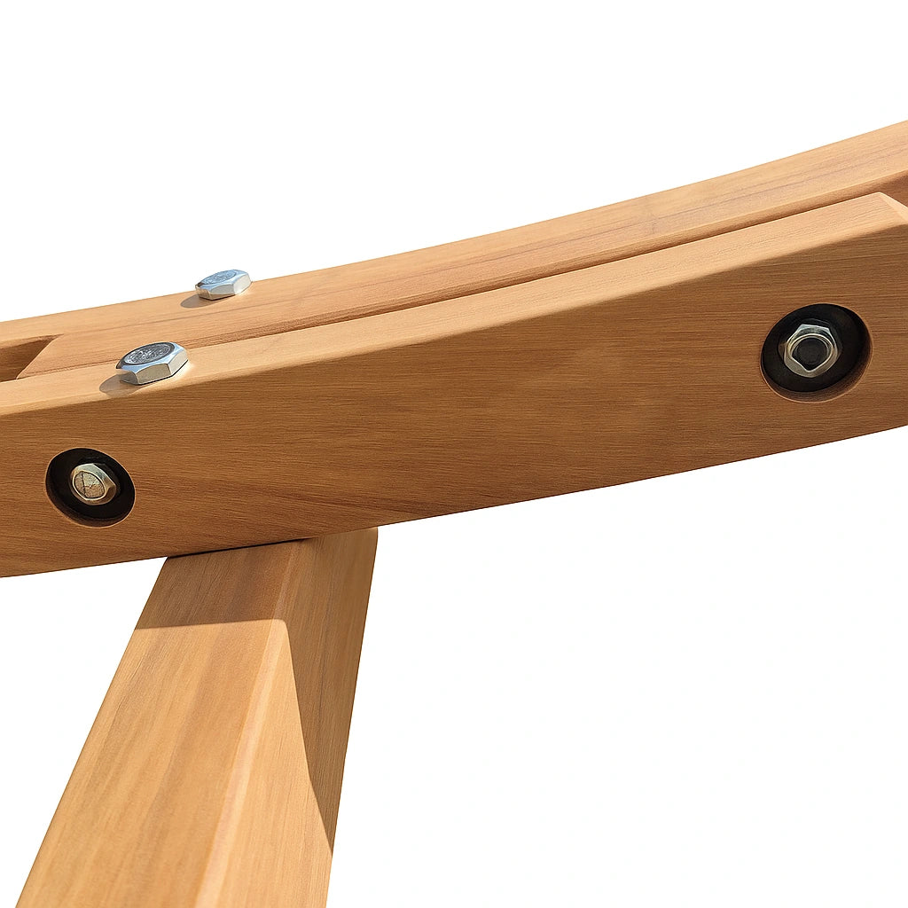 Premium Eucalyptus Wood Hammock Stand – Durable Outdoor Frame