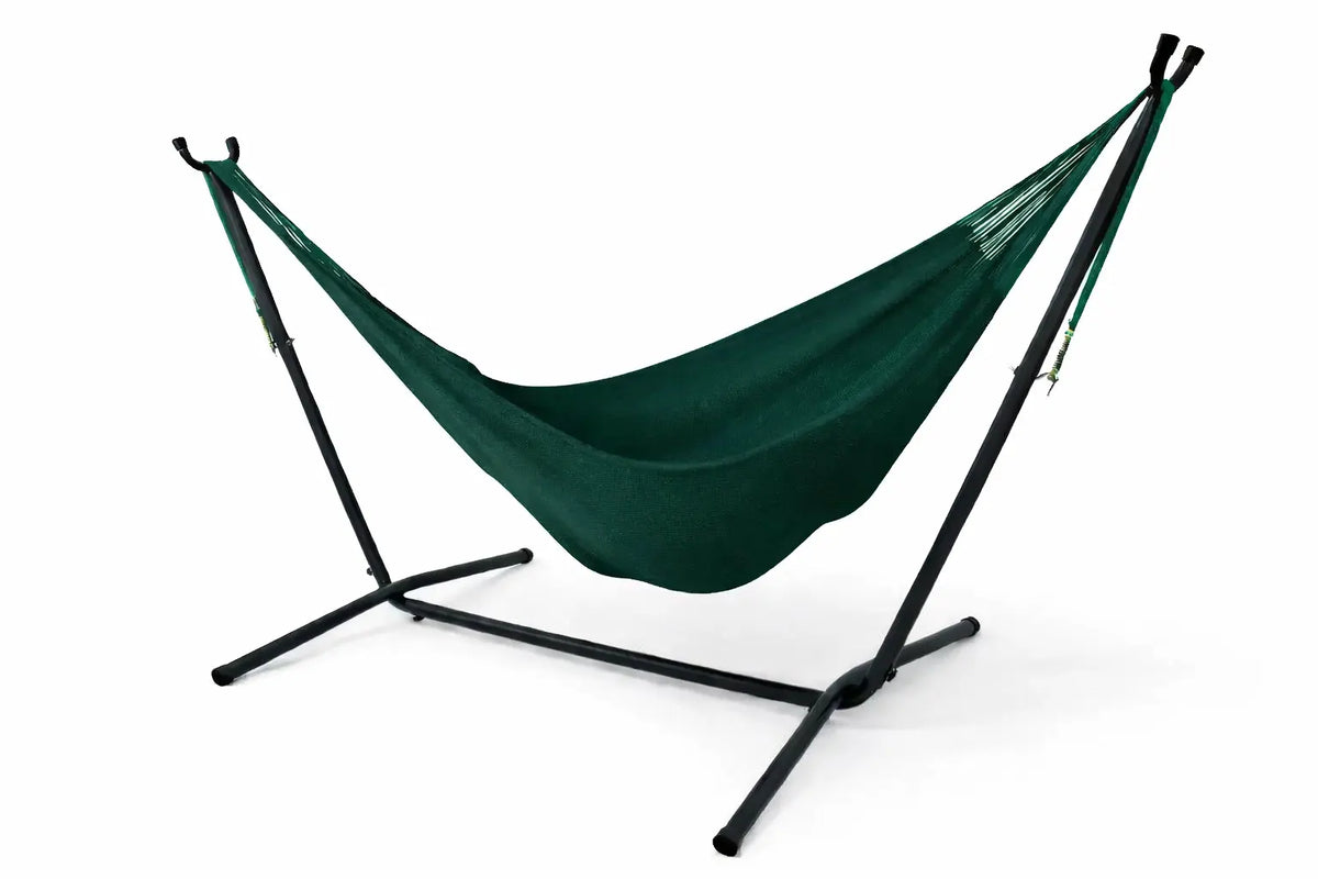 Double Mayan Hammock with Universal Stand
