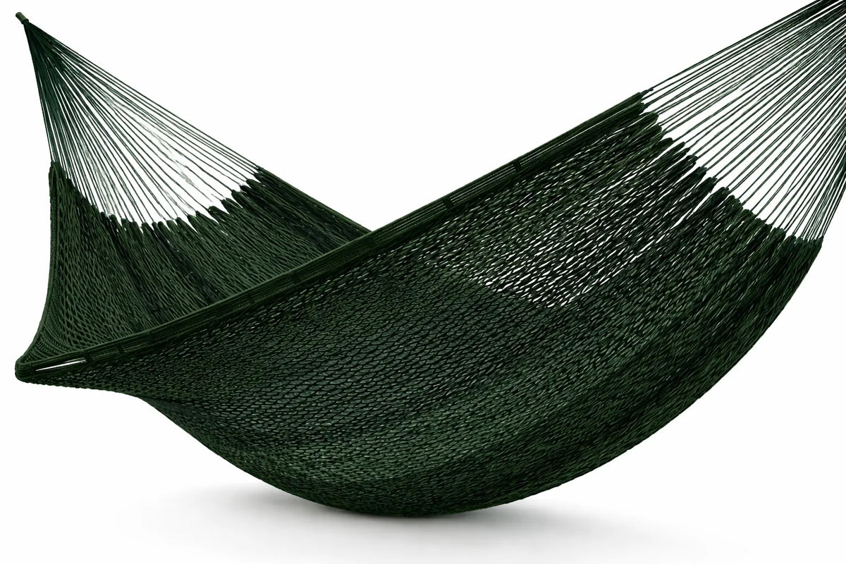 Dark green hammock on a white background #24-MHXLTC-FG