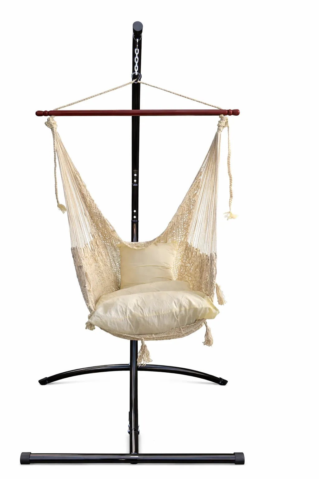 Deluxe Mayan Hammock Chair with Universal Chair Stand