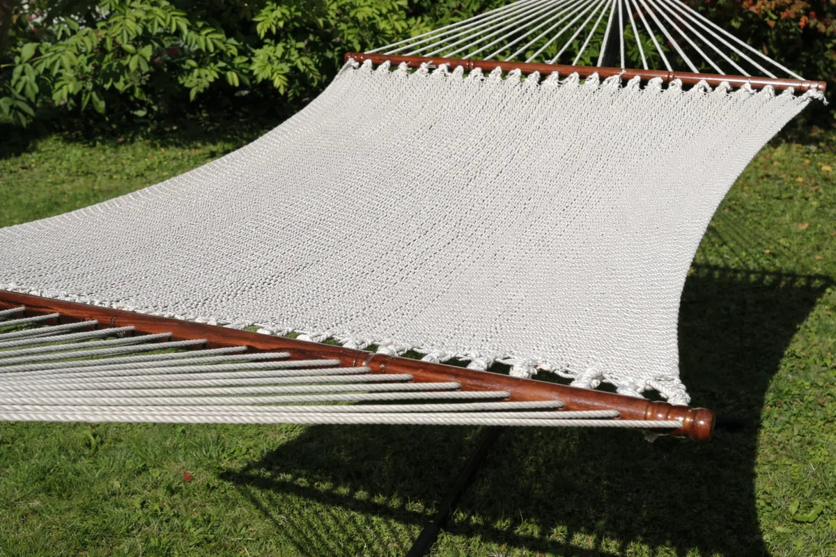 Polyester Rope Hammock - Soft-Woven Deluxe