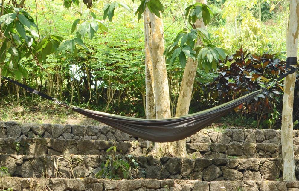 Hammock Universe Hammocks Navy and Light Blue Parachute Expedition Hammock - Double