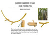 Hammock Universe Hammock Stands bamboo-non-stained Bamboo Hammock Stand - Eco-Friendly XL