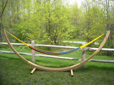 Hammock Universe Hammocks with Stands XL Thick Cord Mayan Hammock with Bamboo Stand