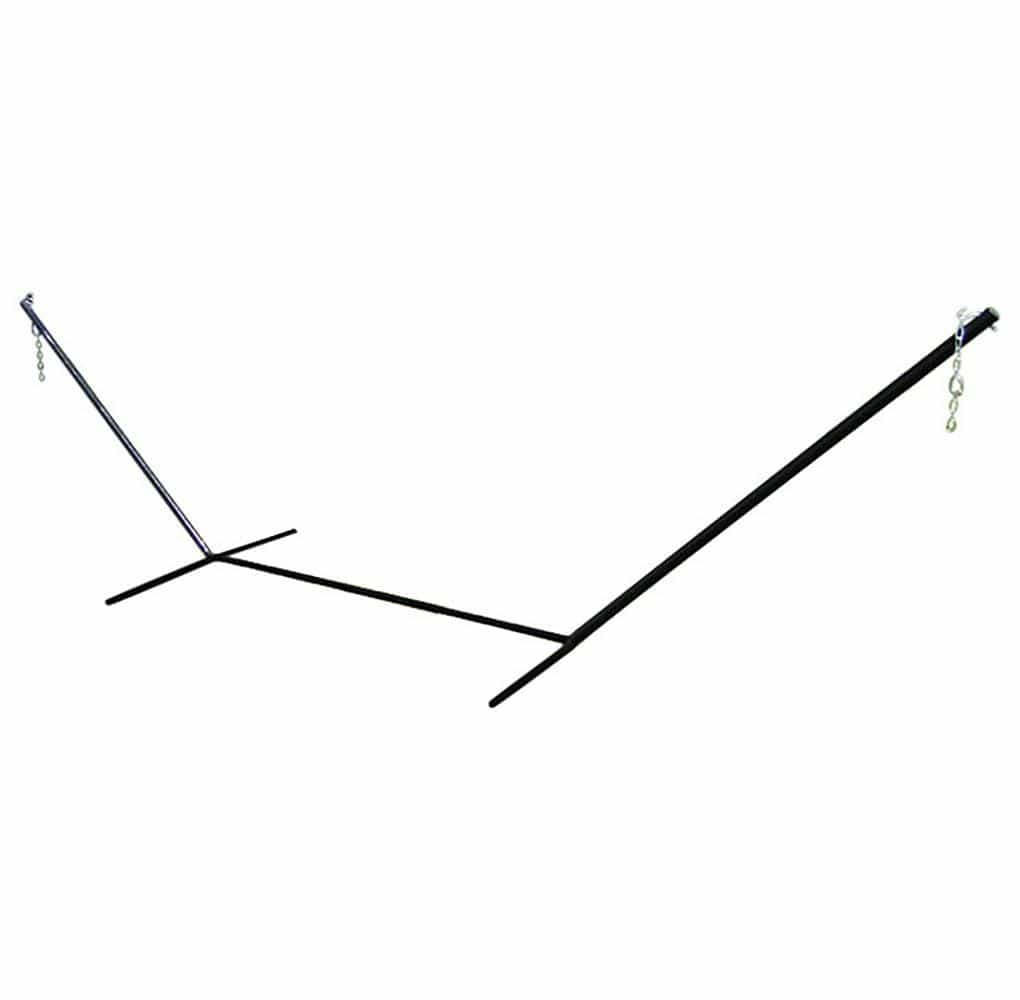 Hammock Universe Hammocks country-beige / Oct. 1st Single Layer Polyester Double Hammock with Matching Pillow - Quick Dry and 3-Beam Stand