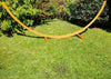 Hammock Universe USA Olefin Double Quilted Hammock with Matching Pillow and Eco-Friendly Bamboo Stand