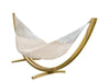 Hammock Universe Hammocks with Stands Natural XL Thick Cord Mayan Hammock with Bamboo Stand