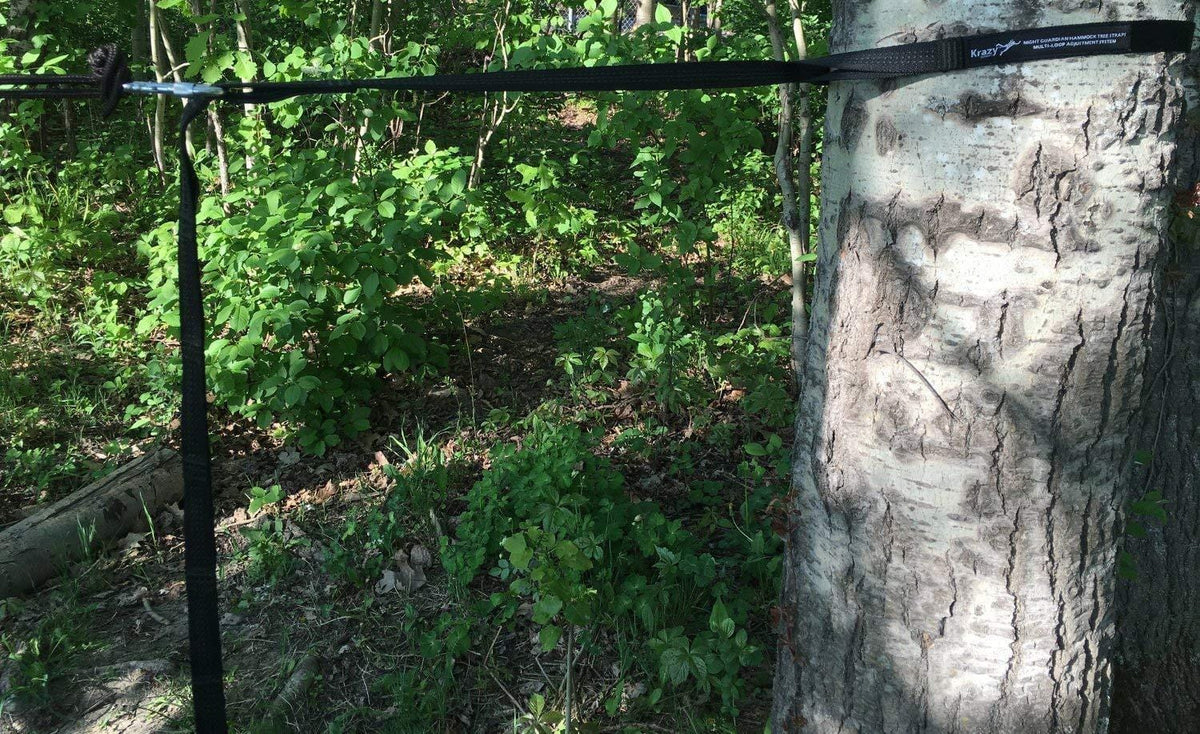 Hammock Universe Hammock Accessories black-green Hammock Tree Straps - 21 Multi-Loop Adjustment System