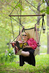 Hammock Universe Hammock Chairs Sandy Adjustable Hanging Hammock Chair with Foot Rest