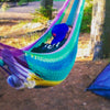 Hammock Universe Hammocks with Stands Hot Colors XL Thick Cord Mayan Hammock with Universal Stand