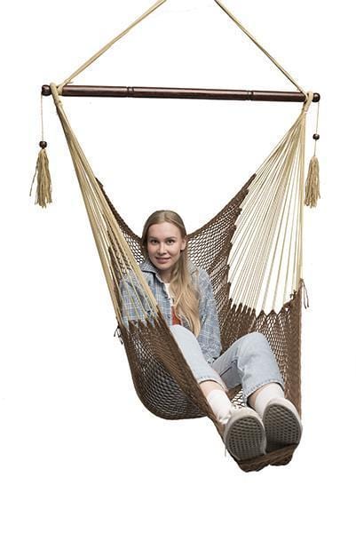 Hammock Universe Hammocks with Stands Brown and Beige Mayan Hammock Chair with Universal Chair Stand