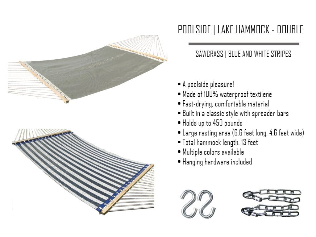 Hammock Universe Hammocks with Stands red Poolside | Lake Hammock with 3-Beam Stand