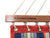 Hammock Universe Hammocks with Stands country-beige Deluxe Quilted Hammock with 3-Beam Stand