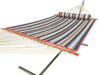 Hammock Universe USA Deluxe Quilted Hammock with Bamboo Stand