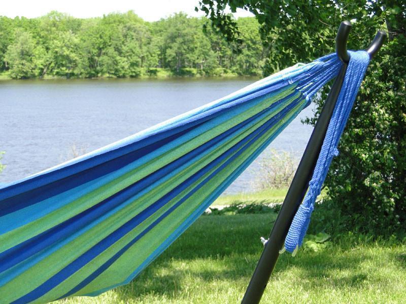 Hammock Universe Hammock Stands Black Universal Hammock Stand for Non Spreader Bar Hammocks