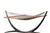 Hammock Universe Hammocks with Stands Coffee Deluxe Polyester Rope Hammock with Wicker Stand