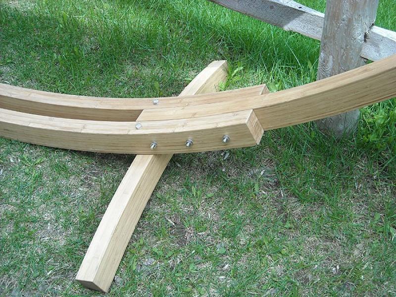 Hammock Universe Hammocks with Stands Premium Brazilian Style Double Hammock with Bamboo Stand