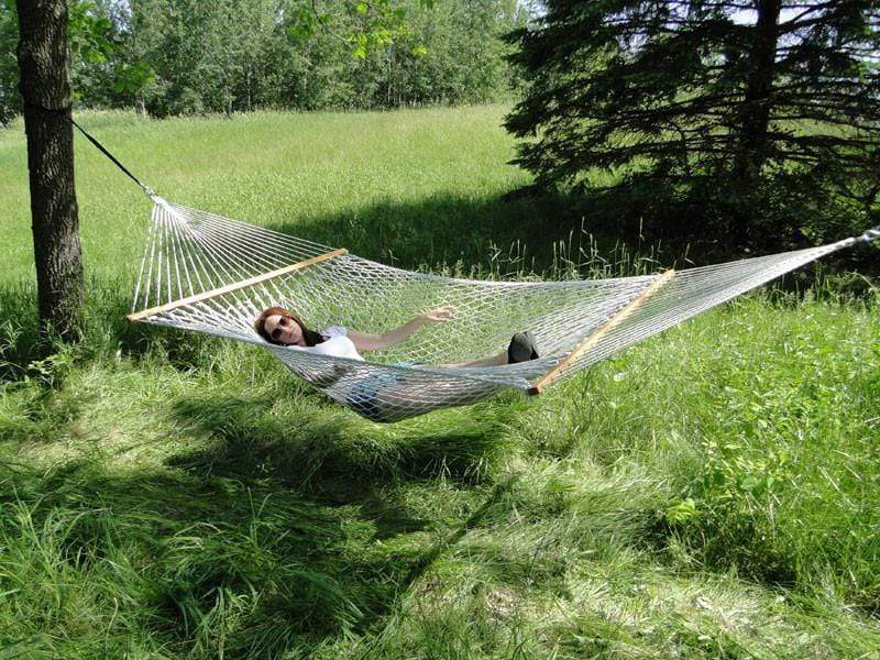 Hammock Universe Hammocks Natural Cotton Rope Hammock - Double