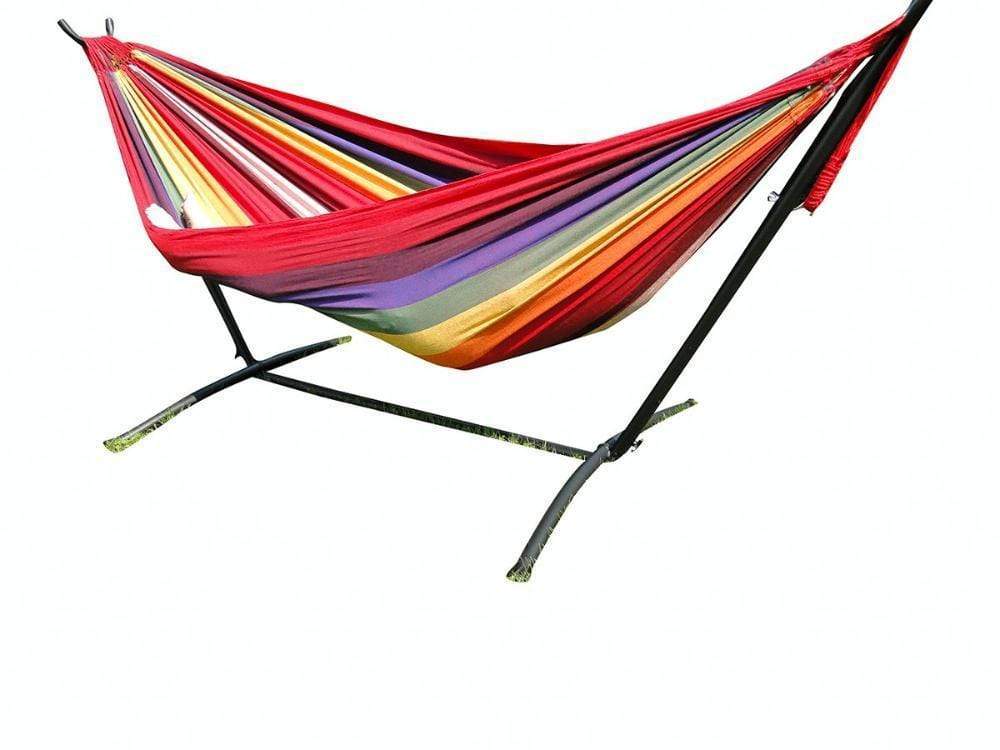 Hammock Universe Hammocks with Stands hot-colors Brazilian Double Hammock with Universal Stand