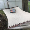 Hammock Universe Hammocks with Stands Coffee Deluxe Polyester Rope Hammock with Wicker Stand